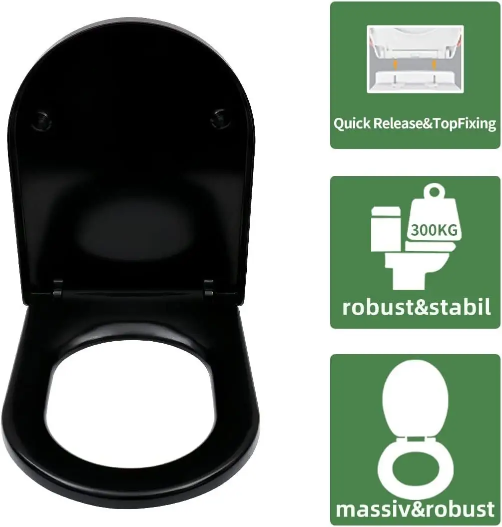 Duroplast Toilet Seat Instructions by Fanmitrk 4