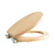 Bamboo Elongated Toilet Seat - - Fanmitrk 2