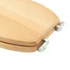 Bamboo Elongated Toilet Seat - - Fanmitrk 4