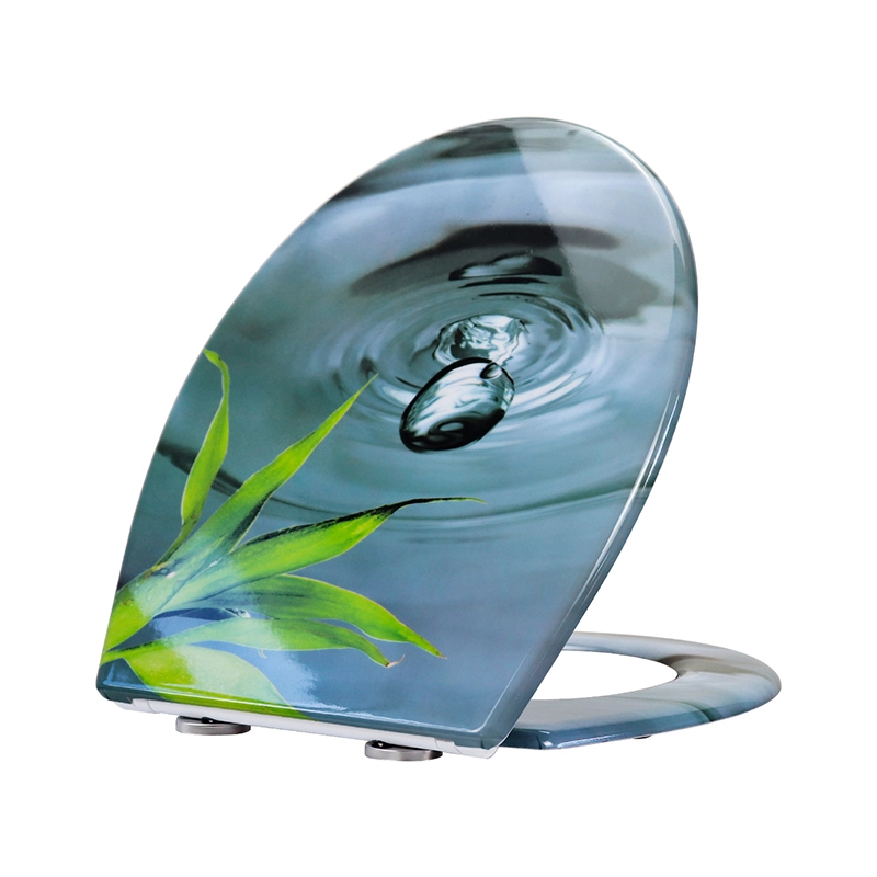 Fanmitrk Asiento de inodoro Duroplast 819-39 Cierre suave gota de agua 1