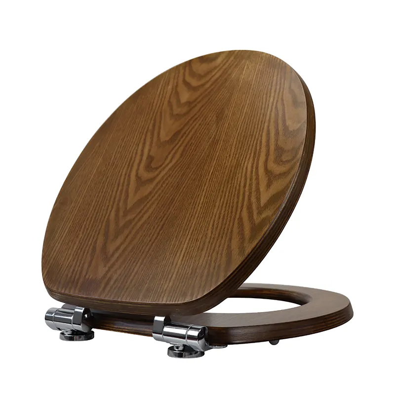 Solid Mahogany Toilet Seat by Fanmitrk 3