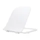 Square Edge Toilet Seat by Fanmitrk 2