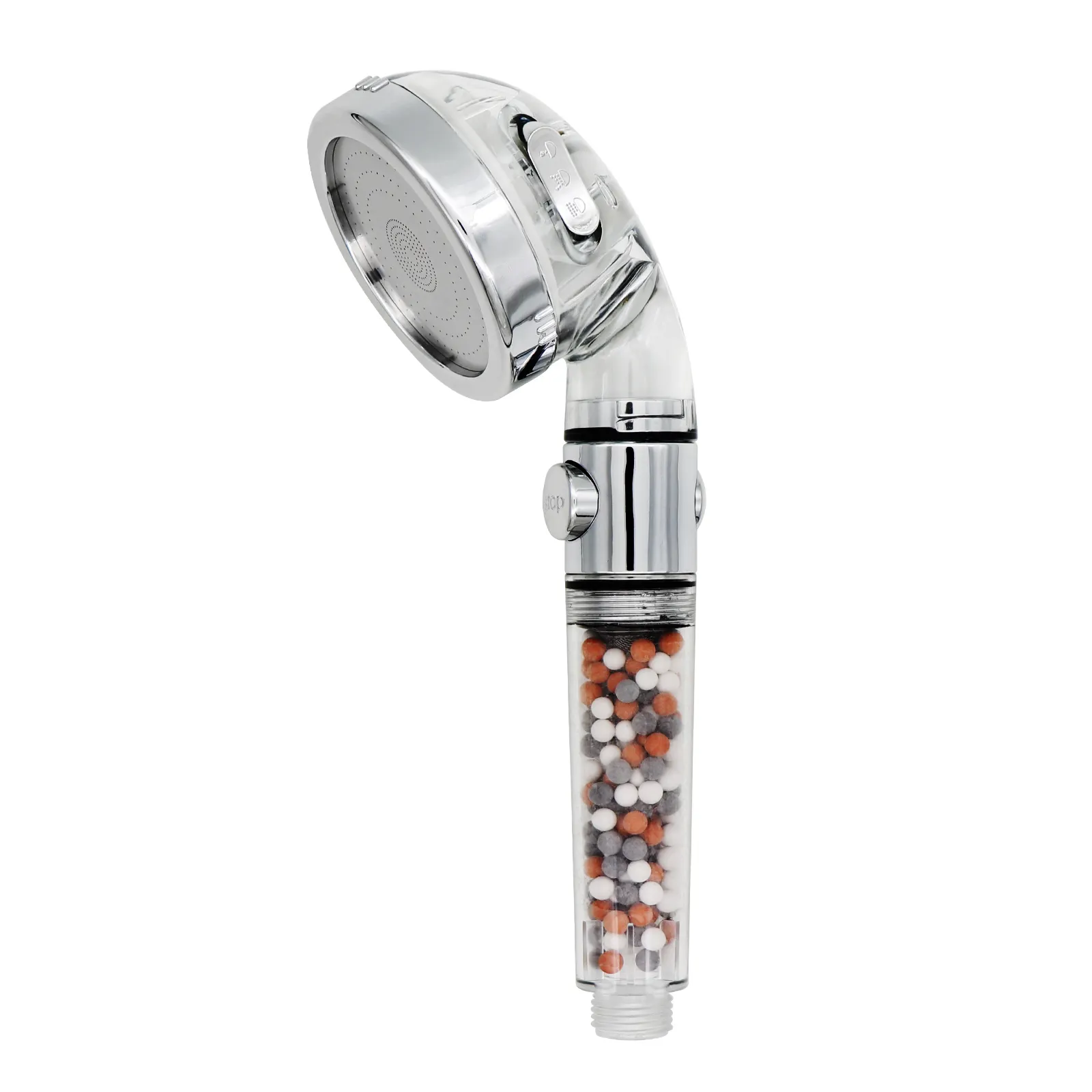 Filtered Shower Head with Beads by Fanmitrk 2