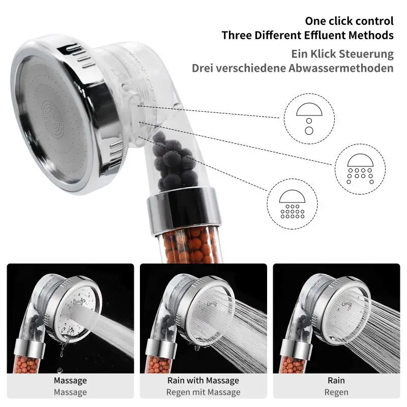 Bead Filter Shower Head by Fanmitrk 4