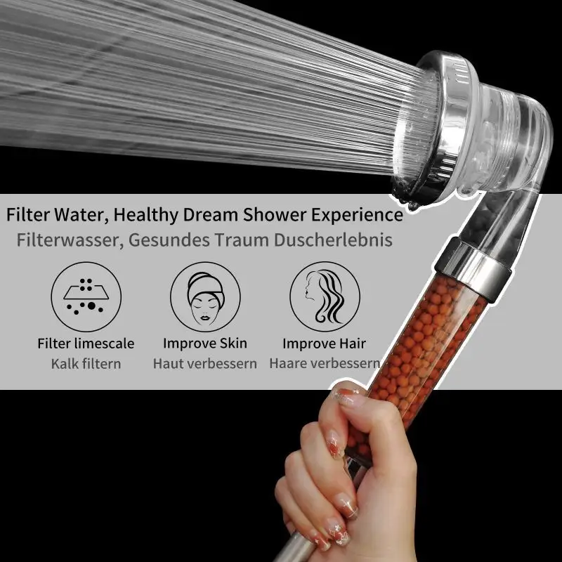 Bead Filter Shower Head by Fanmitrk 3
