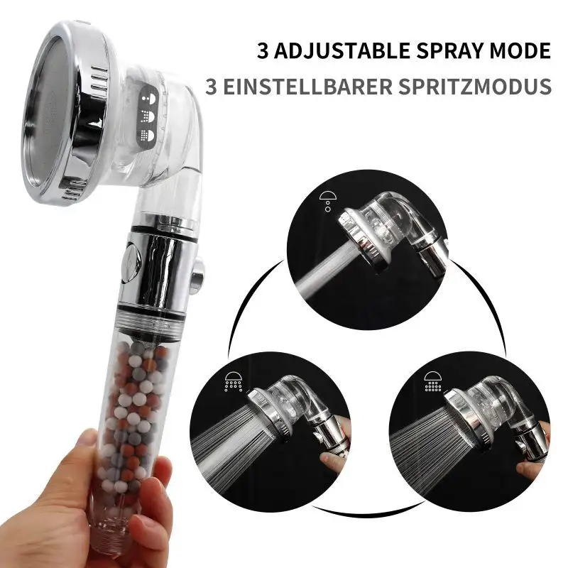 Shower Head Filter with Beads by Fanmitrk 4
