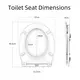 U Shaped Toilet Seat by Fanmitrk 8