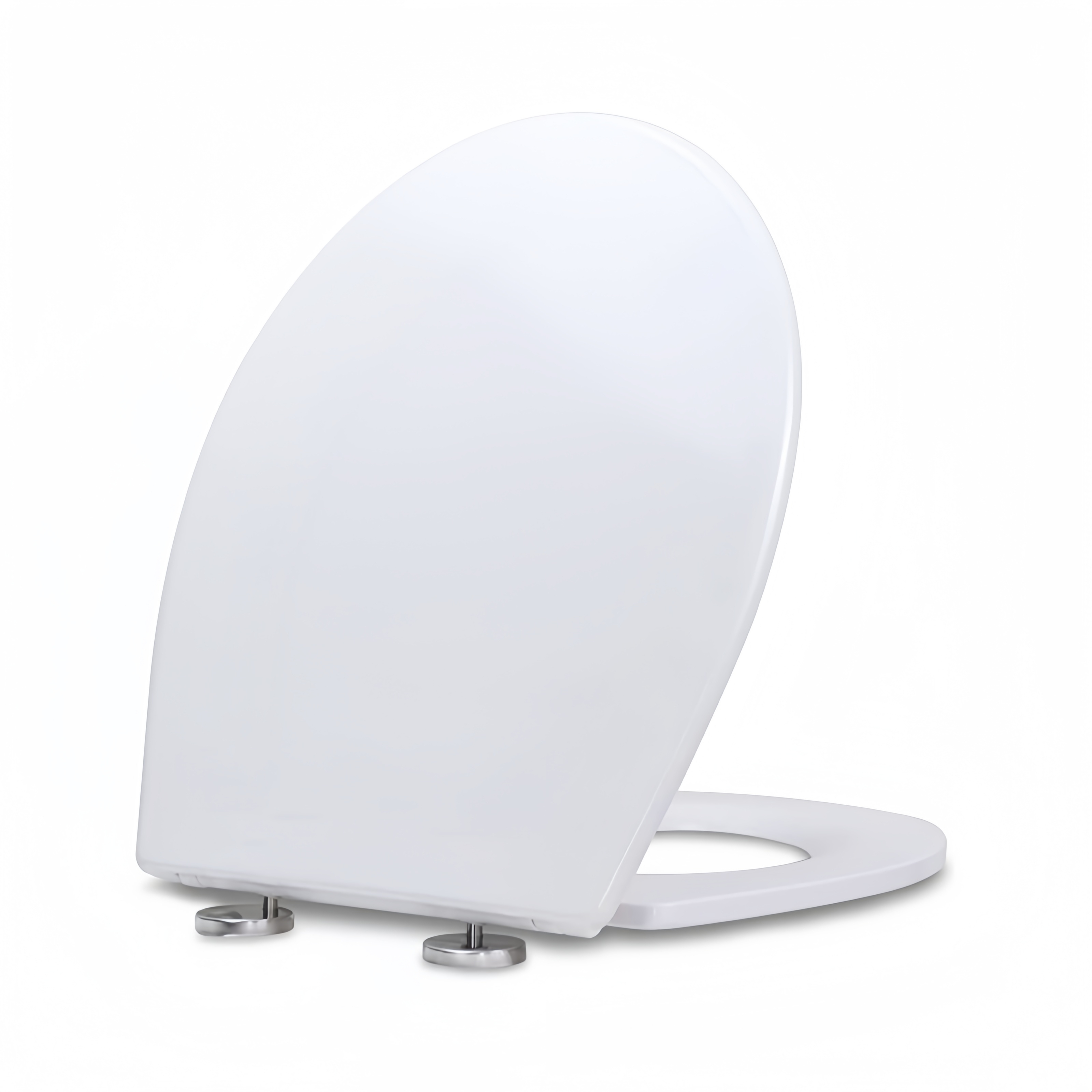 Fanmitrk  Duroplast U-Shaped Toilet Seat  White easy to clean 1
