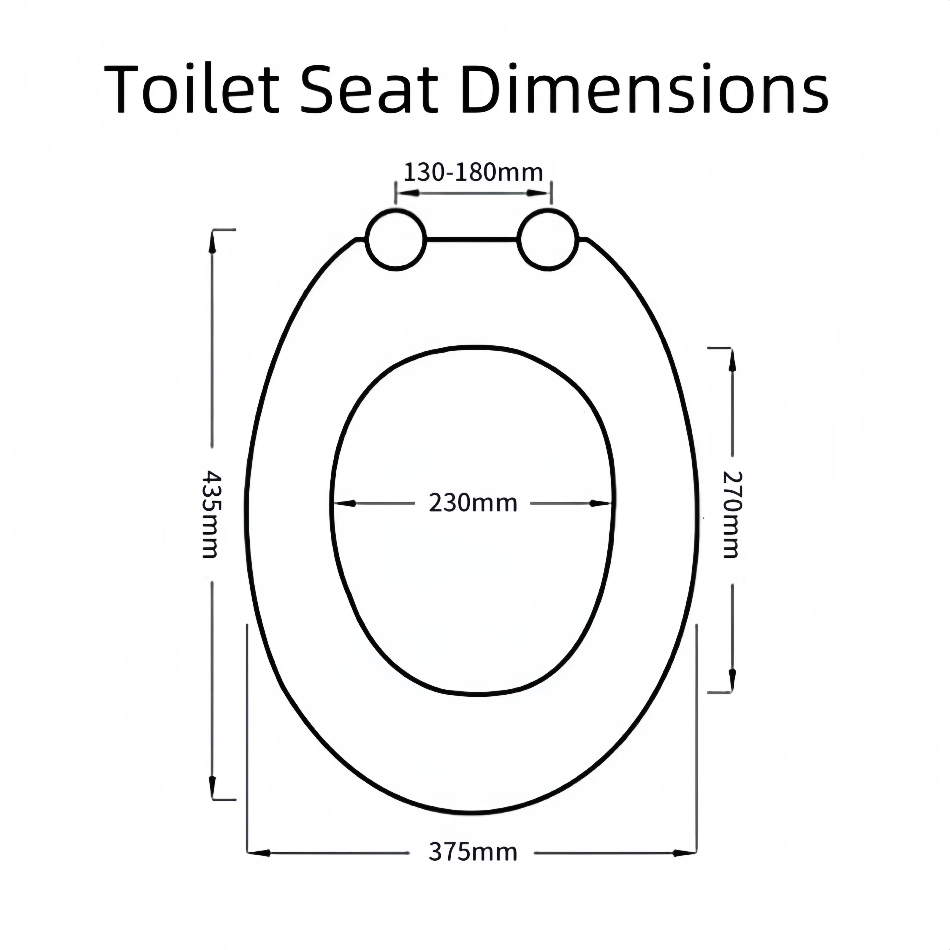 Weißer MDF -Toilettensitz von Fanmitrk 7