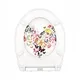 Shell Pattern Toilet Seat - - Fanmitrk-1 3