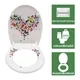 Shell Pattern Toilet Seat - - Fanmitrk-1 2