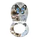 D Shaped Patterned Toilet Seat - - Fanmitrk 4