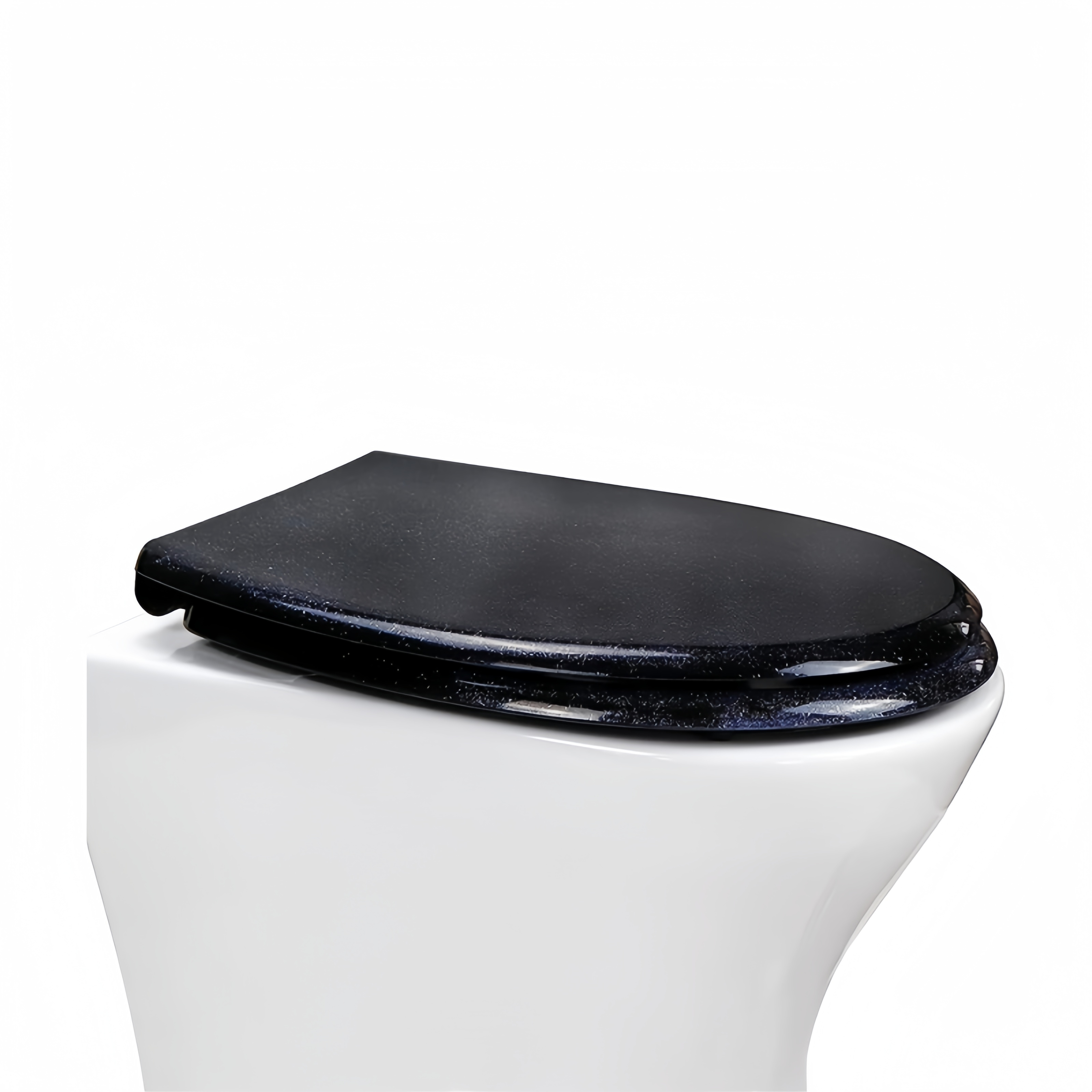 Abattant WC Fanmitrk Duroplast 01-11 Soft Close Noir pailleté 1
