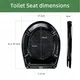 Duroplast Toilet Seat by Fanmitrk 5