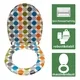 Patterned Toilet Seat - - Fanmitrk-2 4