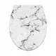 Patterned Soft Close Toilet Seat - - Fanmitrk 2