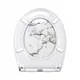 Patterned Soft Close Toilet Seat - - Fanmitrk 5
