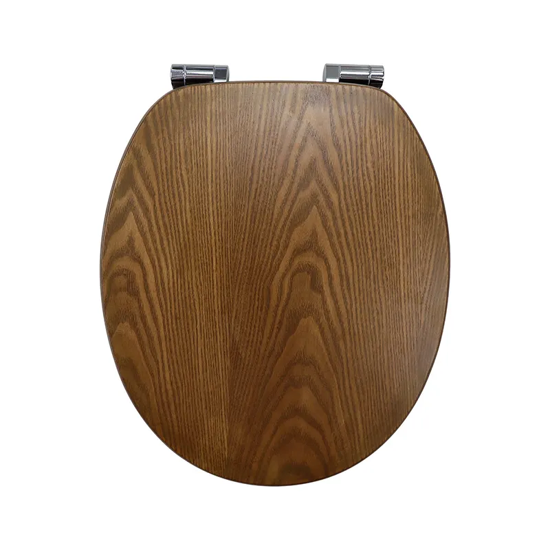 Solid Mahogany Toilet Seat by Fanmitrk 2