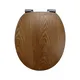 Solid Mahogany Toilet Seat by Fanmitrk 2