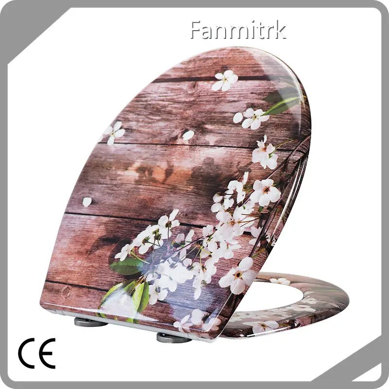 Patterned Toilet Seat by Fanmitrk 1