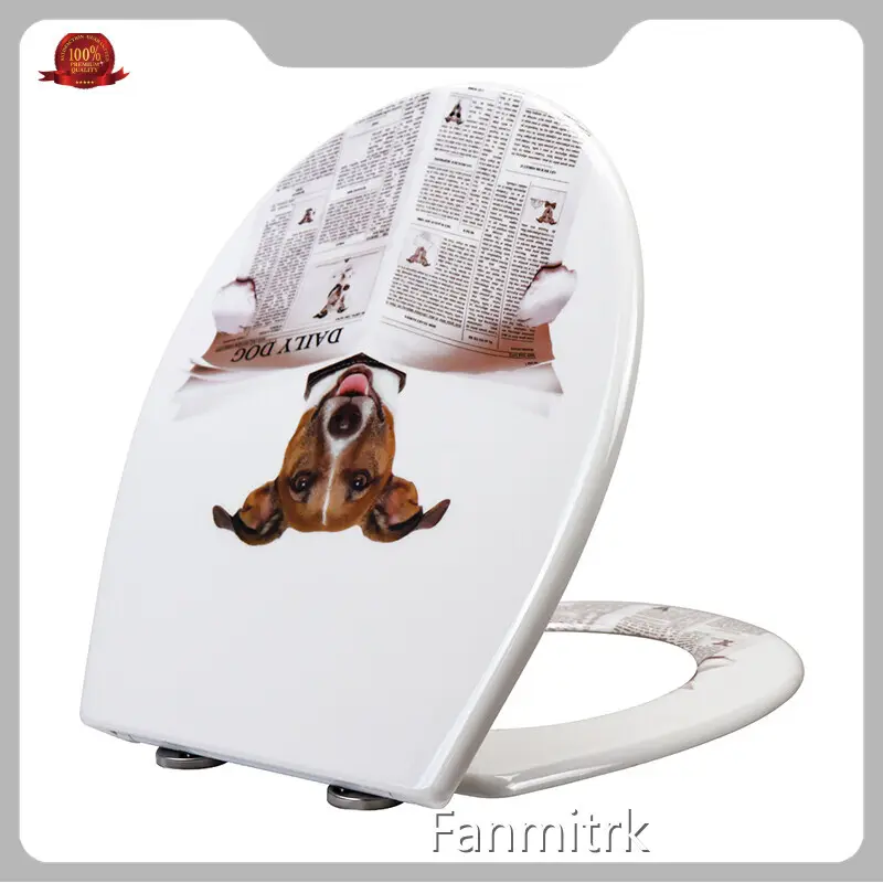 Patterned Toilet Seat - - Fanmitrk-3 1