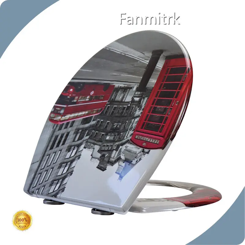 Abattant de toilette Duroplast à fermeture amortie - Fanmitrk-5 1