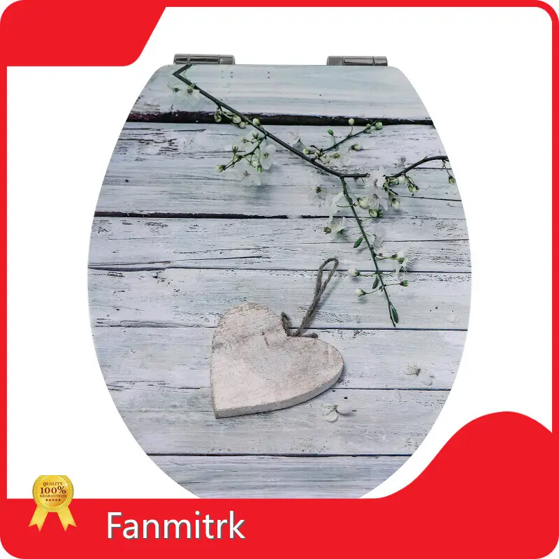 White Mdf Toilet Seat - - Fanmitrk-2 1