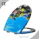 Patterned Soft Close Toilet Seat by Fanmitrk-2 1