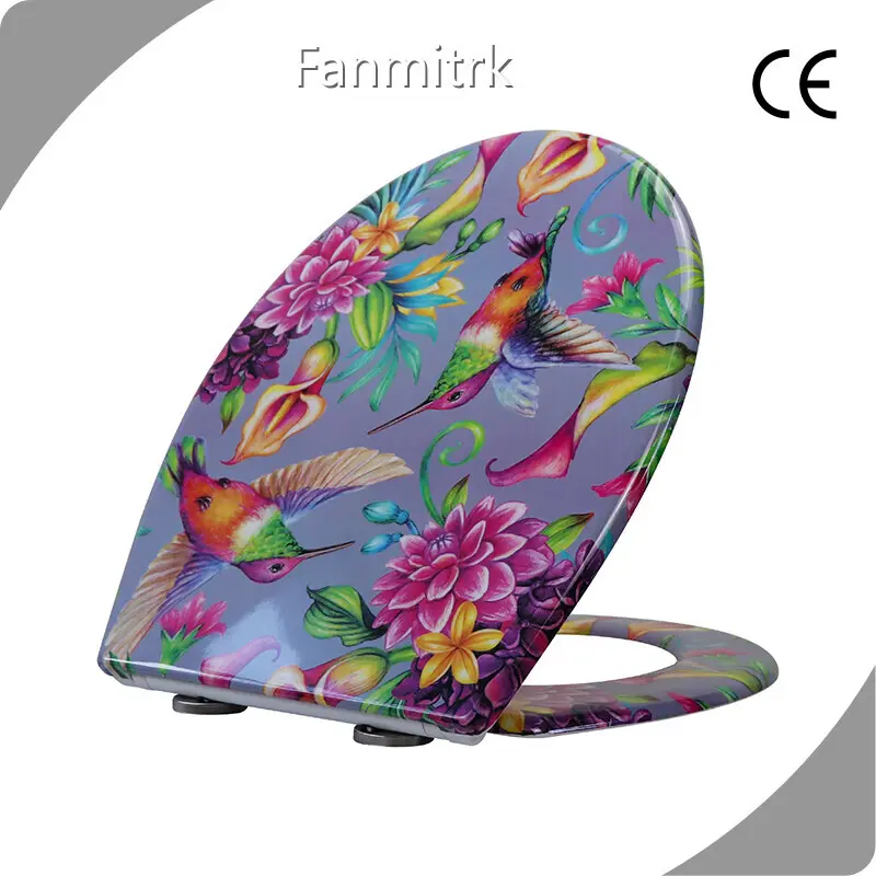 Patterned Soft Close Toilet Seat by Fanmitrk-4 1