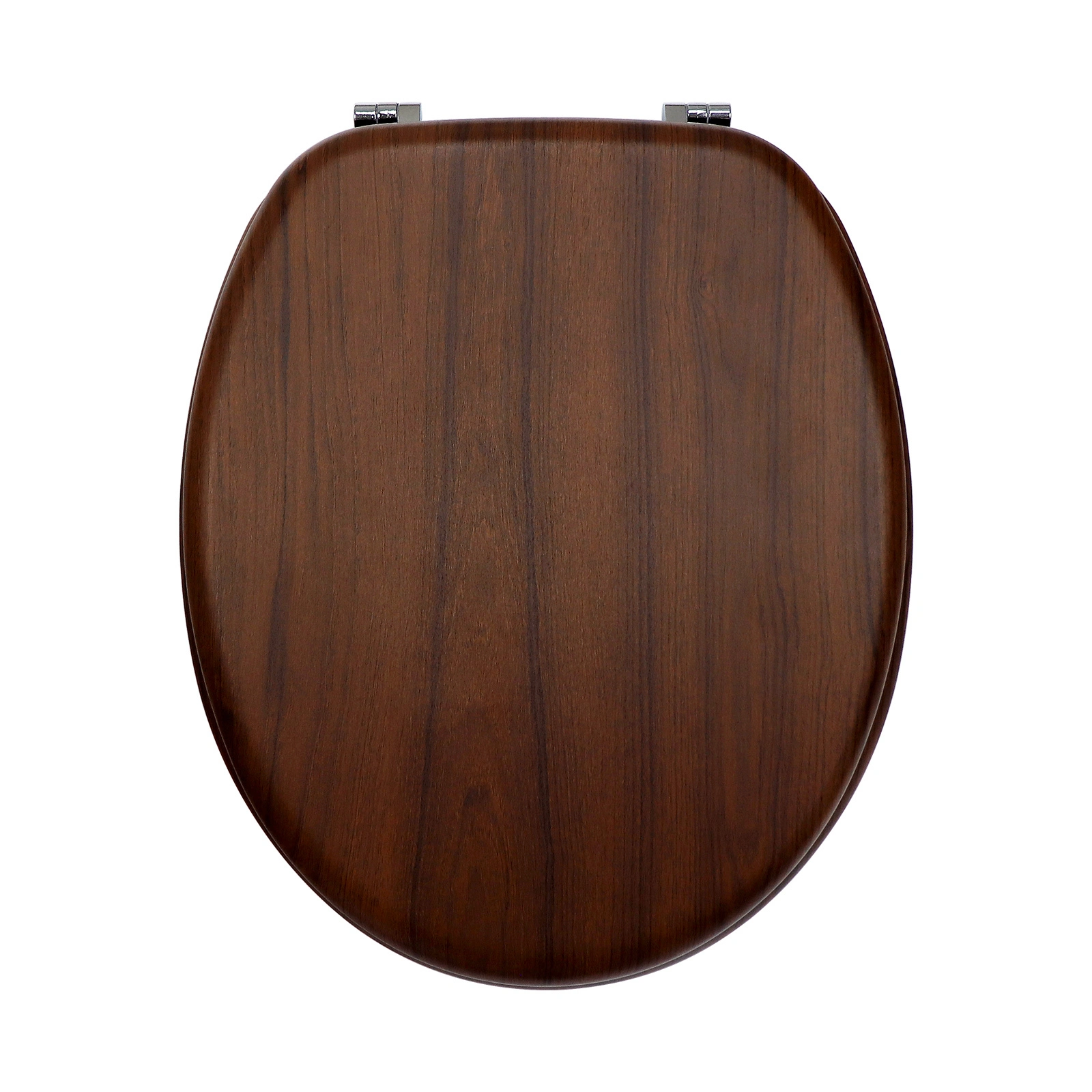 Sedile del bagno in legno marrone