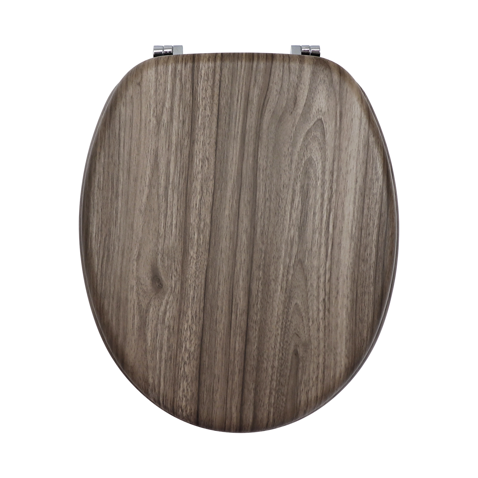 Oak veneer wooden toilet seat