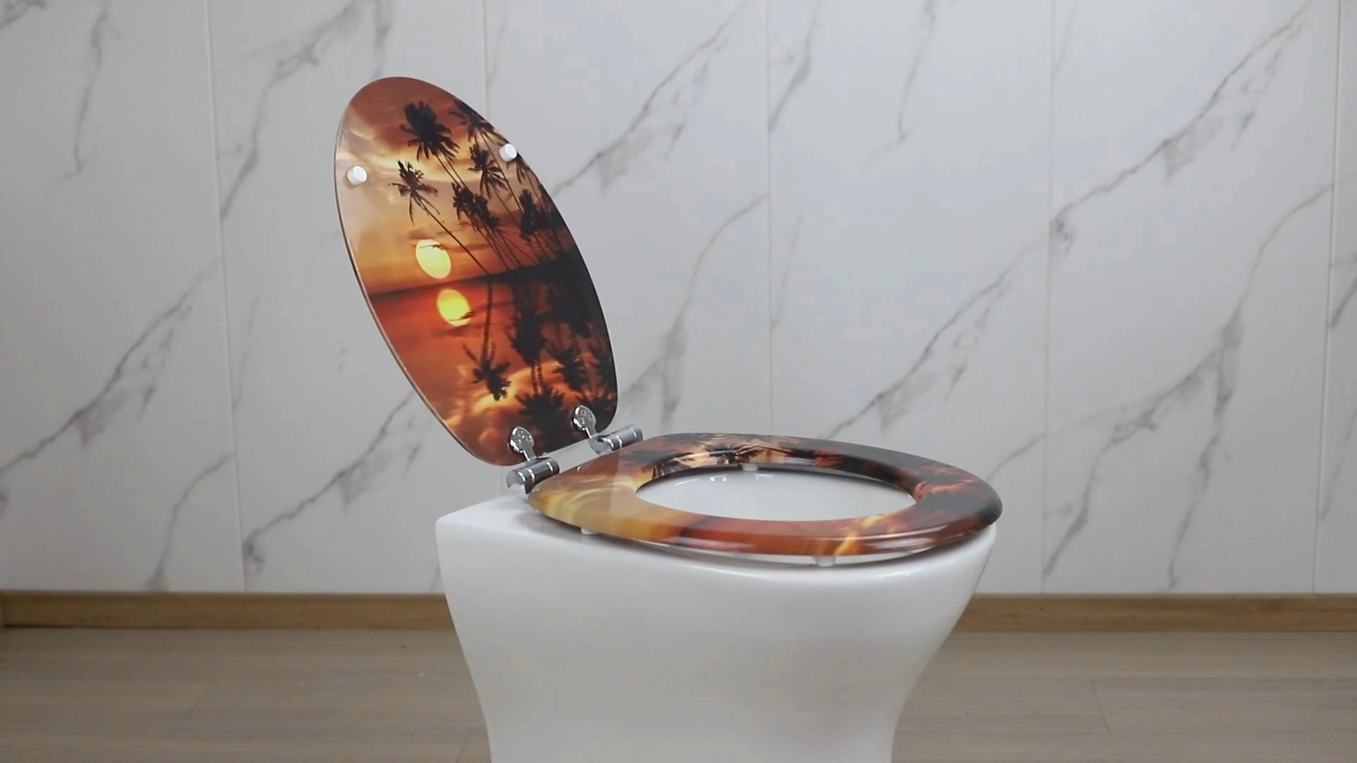 MDF Wooden Toilet Seat MDF2507-09