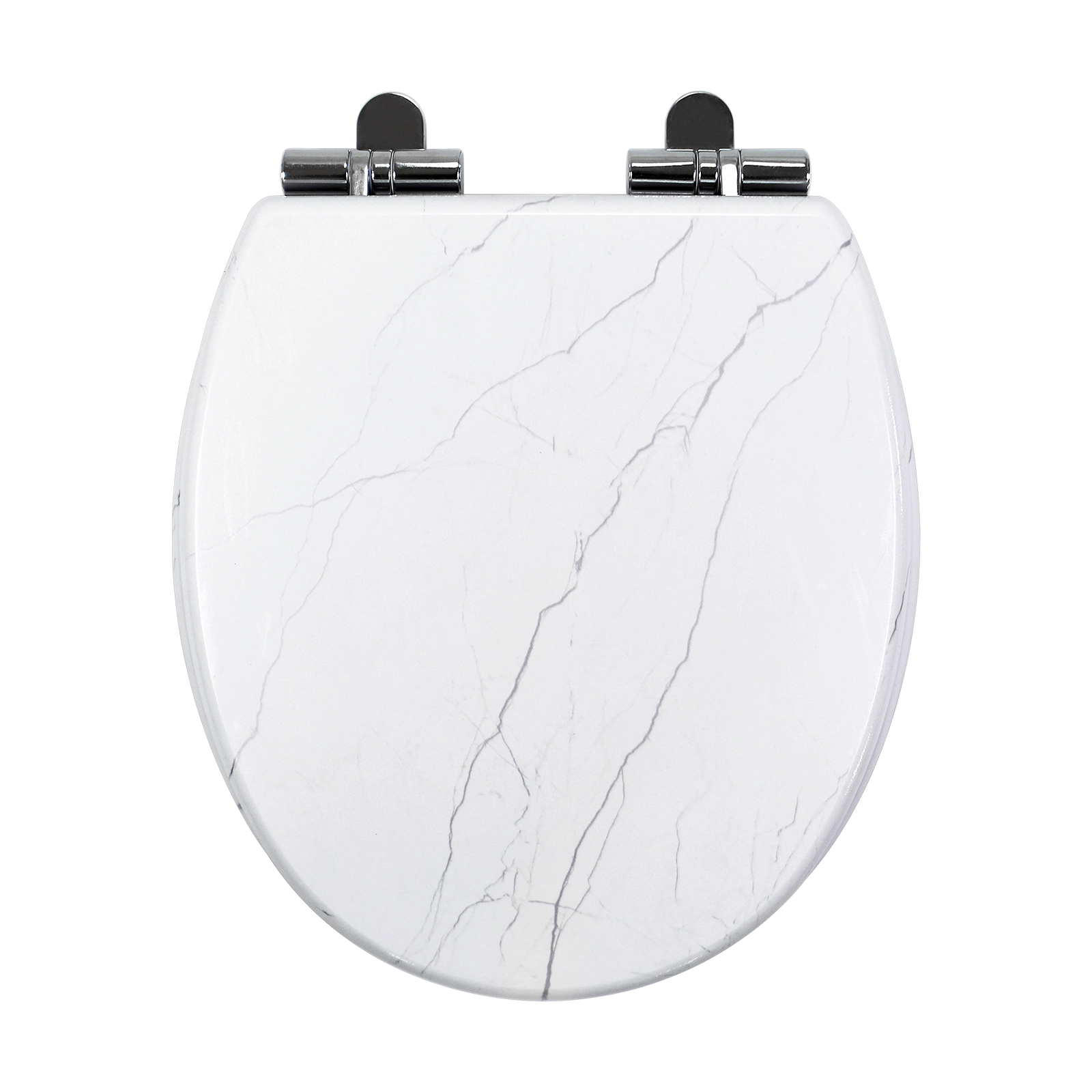Marble White Toilet Seat