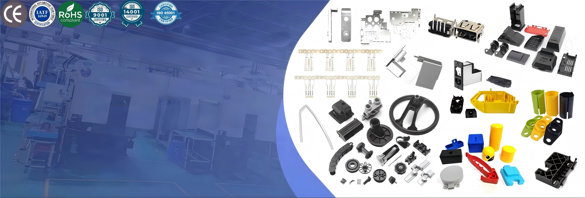 Specializing in the production of all kinds of customized plastic parts                                            