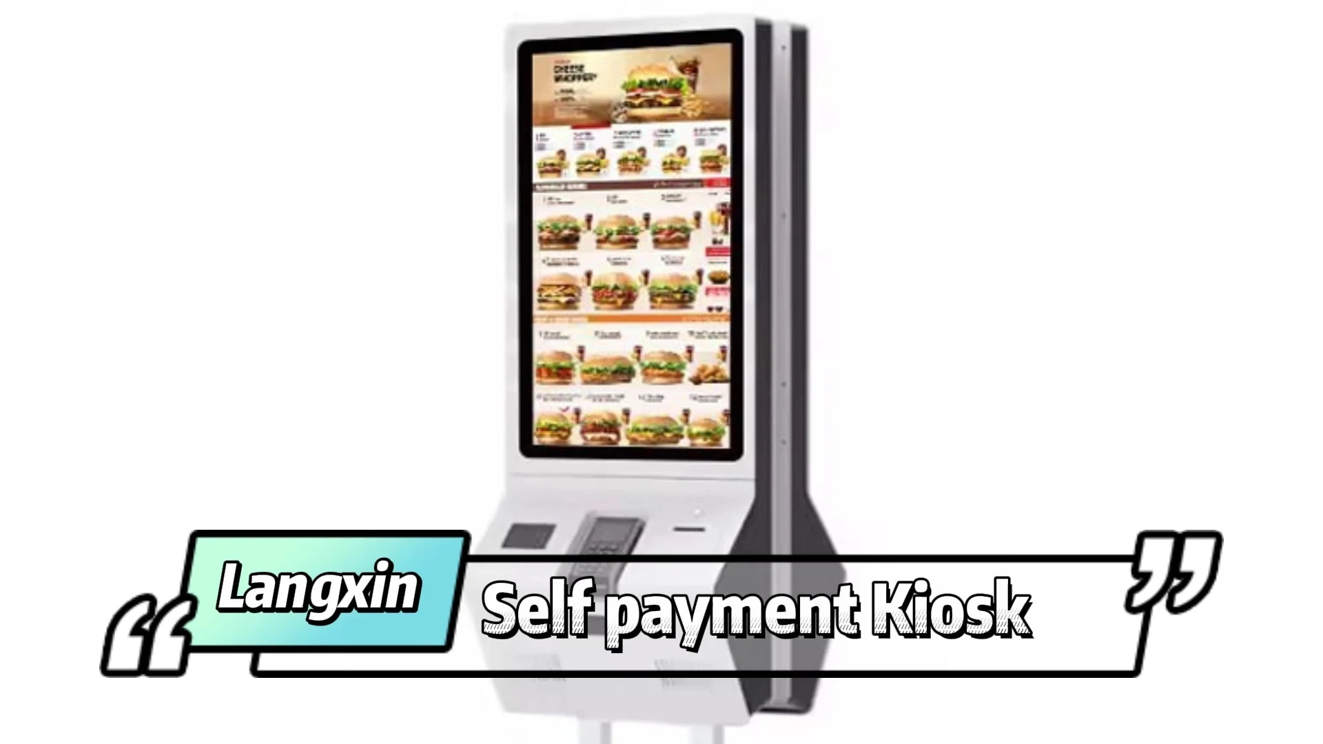 32 inch Floor Standing Touch Screen Self-ordering Payment Kiosk Wall Hanging Self-service Touch Screen Self Ordering Payment Kiosks 1