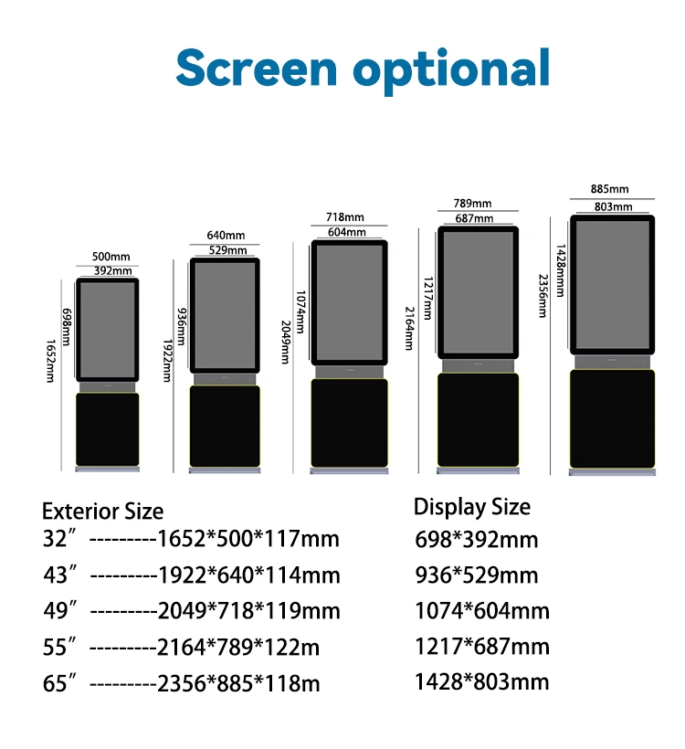 LUXURING Kiosk Display Advertising 15days Kiosk Display Advertisingwith Custom Services 8