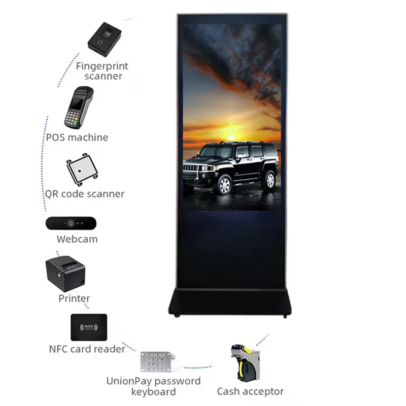 Bulk Touch Screen Digital Kiosk for Self-service 9