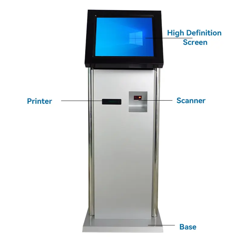Good Selling Airport Self Check in Kiosk Manufacturing for Self-service 2
