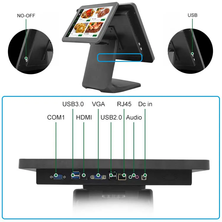 Quality Touch Screen Digital Directly Sale for Information Display 4