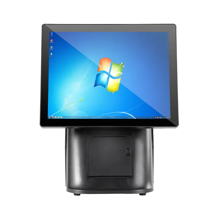 LUXURING Floor Standing Touch Screen Kiosk Cashier POS System Floor Standing Touch Screen Kioskdesign 3