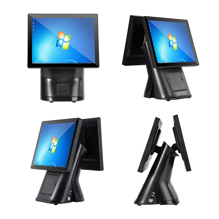 LUXURING Floor Standing Touch Screen Kiosk Cashier POS System Floor Standing Touch Screen Kioskdesign 6