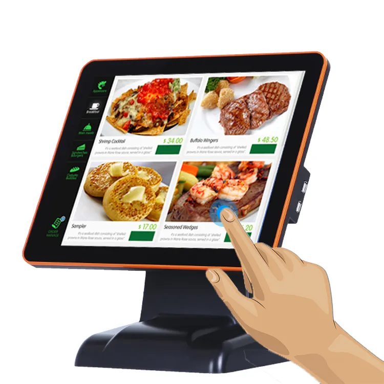 High Qualitydigital Signage Touch for Self-service Black Cash Register 3