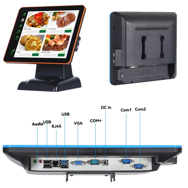 High Qualitydigital Signage Touch for Self-service Black Cash Register 7