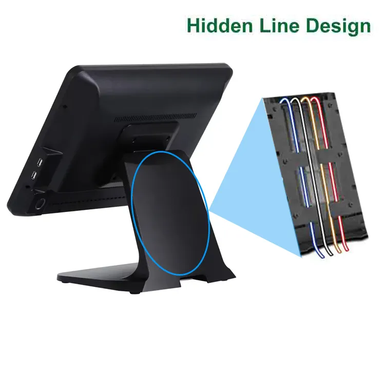 High Qualitydigital Signage Touch for Self-service Black Cash Register 9