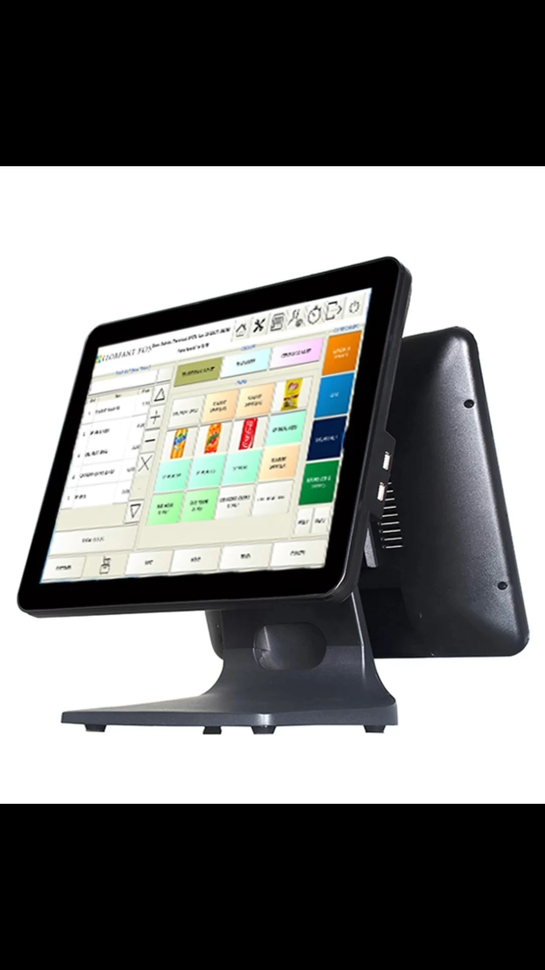 LX1562 オールインワン電子レジ POS システムダブルスクリーンレジコンピュータ 1