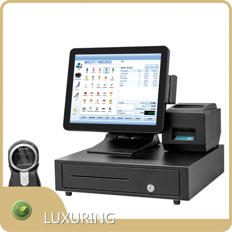 Outdoor Touch Screen Kiosk LUXURING Manufacture Cash Register 1