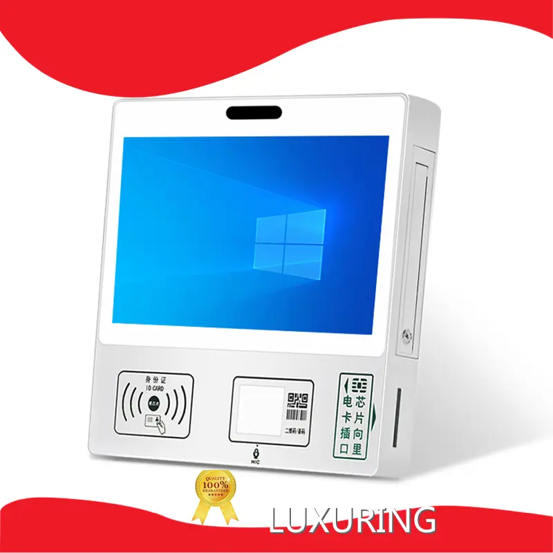 Bulk Kiosk Payment System with Custom Services for Information Display 1