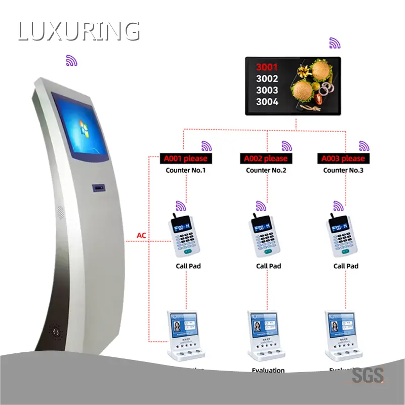 Interactive Digital Kiosk LUXURING - for Outdoor Display - LUXURING 1