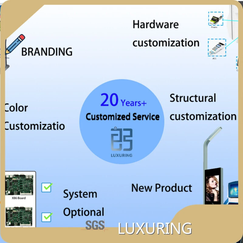 LUXURING Kiosk Display Advertising 15days Kiosk Display Advertisingwith Custom Services 1