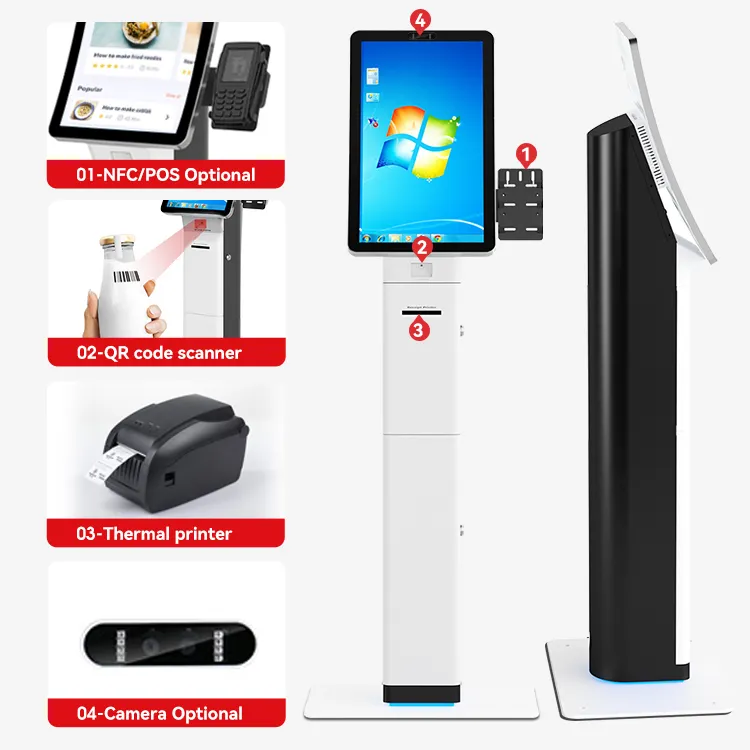 Creative Touch Screen Digital Kiosk Factory Price for Self-service 5